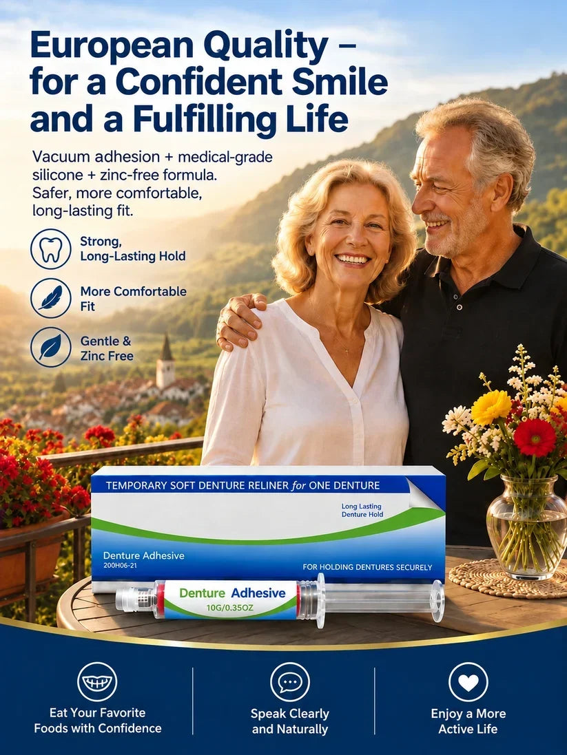 🎄🎁Christma day Clearance Sale - Buy 1 Get 1 Free 🔥Denture Adhesive Kit