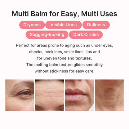 Last Day Buy 1 Get 1 Free Silvarael Korean PDRN Pink Collagen Volume Multi Balm