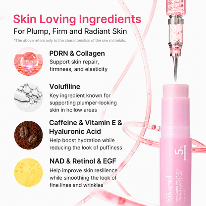 Last Day Buy 1 Get 1 Free Silvarael Korean PDRN Pink Collagen Volume Multi Balm