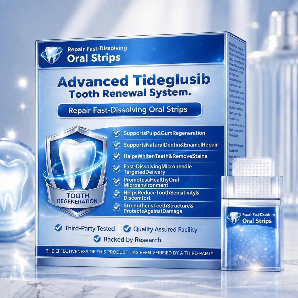 Tooth & Gum Repair Fast-Dissolving Oral Strips