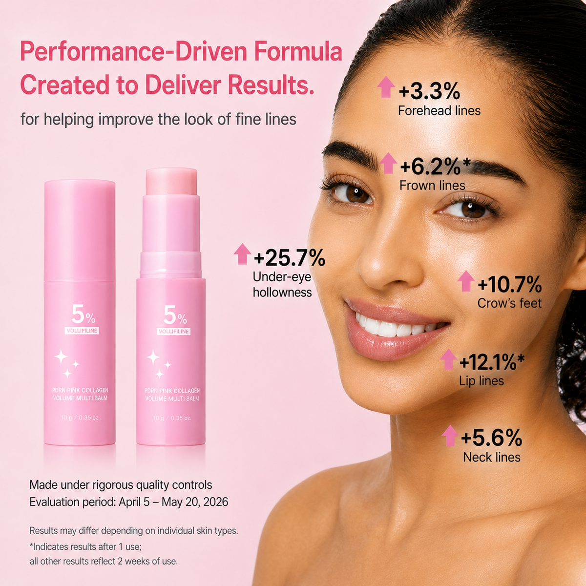 Last Day Buy 1 Get 1 Free Korean PDRN Pink Collagen Volume Multi Balm