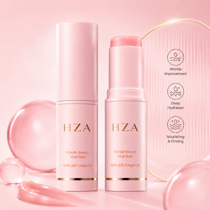 HAZ Wrinkle Bounce All-in-One Hydrating Multi-Balm for Face, Lips, Eyes and Neck