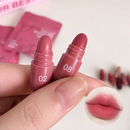 💄BUY 1 GET 1 FREE(24 pcs)! 12-color capsule set mini Longlasting Matte lipstick✨