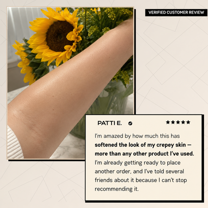Skincare body serum sweet vanilla