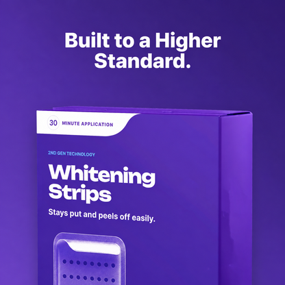 Purple Teeth Whitening Strips