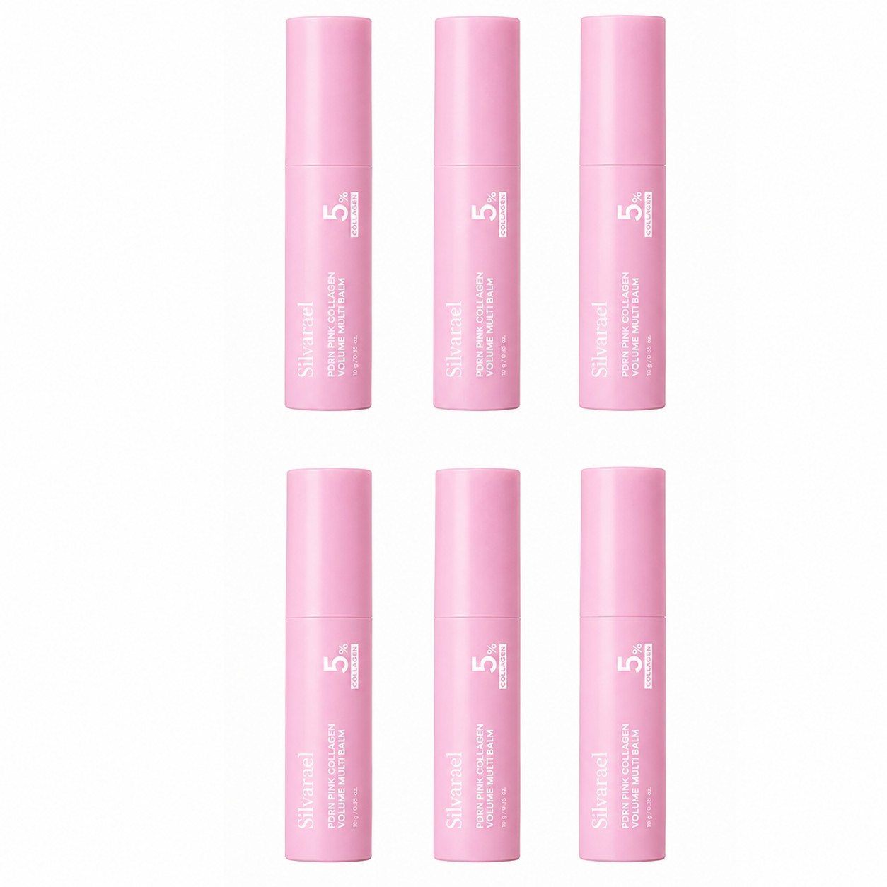 Last Day Buy 1 Get 1 Free Silvarael Korean PDRN Pink Collagen Volume Multi Balm