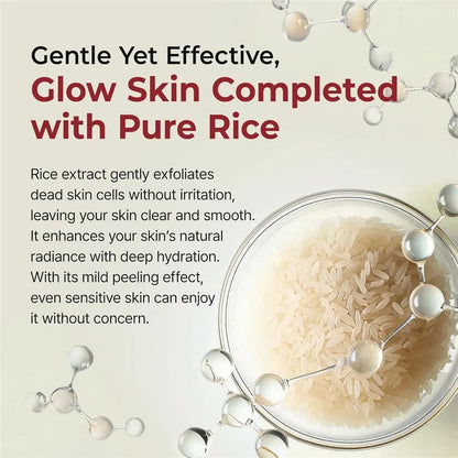 White & Black Rice Glow Exfoliating Ampoule Duo