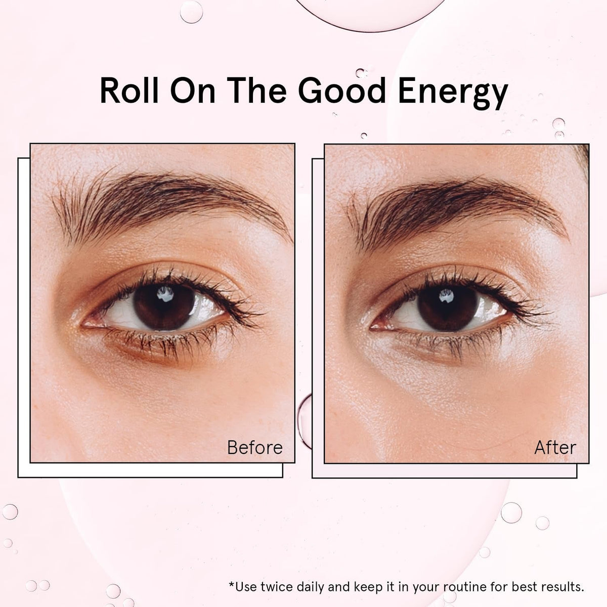 Under Eye Brightener with Rose Quartz Rollerball