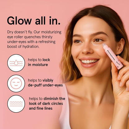 Under Eye Brightener with Rose Quartz Rollerball