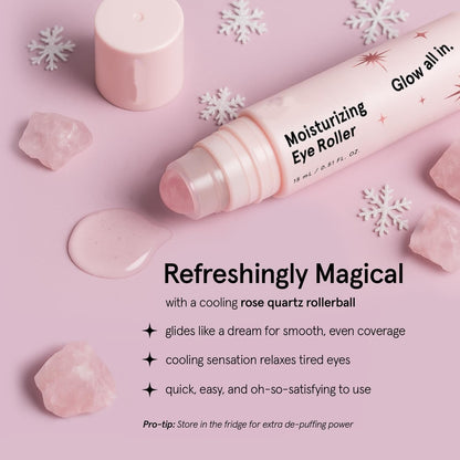 Under Eye Brightener with Rose Quartz Rollerball
