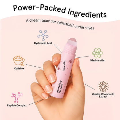 Under Eye Brightener with Rose Quartz Rollerball