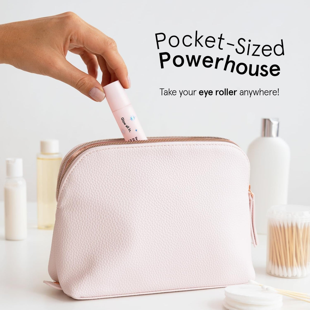 Under Eye Brightener with Rose Quartz Rollerball